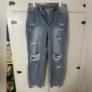 High Rise Mom Jeans